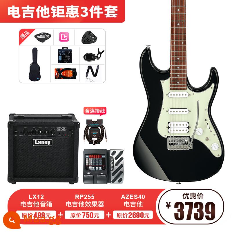 Cửa hàng hàng đầu chính thức của Ibanez IZA Azes31/Azes40 Electric Guitar Signatiat - AZES40-BK [Bộ ba mảnh giá trị LX12]