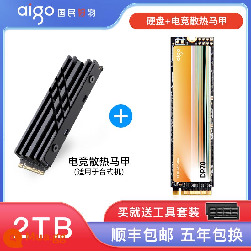 Ổ cứng thể rắn Patriot P7000Z M2 2T 4T PCIe4.0 M.2 máy tính để bàn PS5 notebook SSD - Áo khoác chơi game DP70-2T+ (khuyên dùng cho PS5/máy tính để bàn)