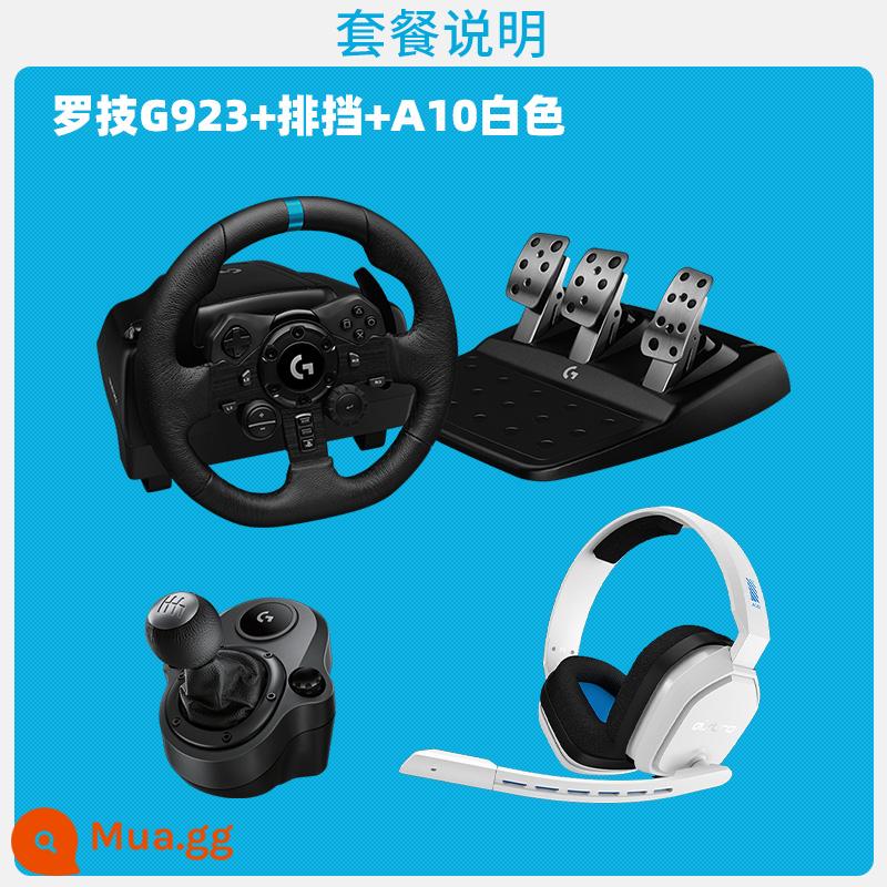 Logitech G923 vô lăng trò chơi máy tính g923 có bánh răng đua xe mô phỏng lái xe PC/PS4 Horizon 4/xe tải châu Âu/bụi G27 - Logitech G920