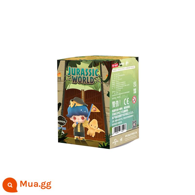 POPMART Bubble Mart DIMOO Jurassic World Series Mẫu Blind Box Xu hướng Đồ chơi Trang trí Sáng tạo - 1 sản phẩm ngẫu nhiên. Không hỗ trợ đổi trả trong vòng 7 ngày không cần lý do.