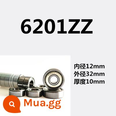 Vòng bi nhỏ có đường kính trong 3 4 5 6 7 8 9 10 12 đường kính ngoài 13 14 15 16 17 19 20mm - Tím 6201 bên trong 12 bên ngoài 32 mười