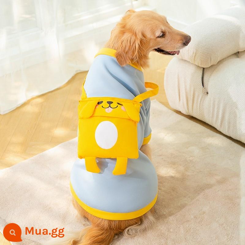 Mùa Đông Golden Retriever Lông Chó Lớn Quần Áo Thu Đông Border Collie Shiba Inu Samora Labrador Chó Vừa Và Lớn Mùa Đông - Ba lô #màu vàng mới mùa thu đông