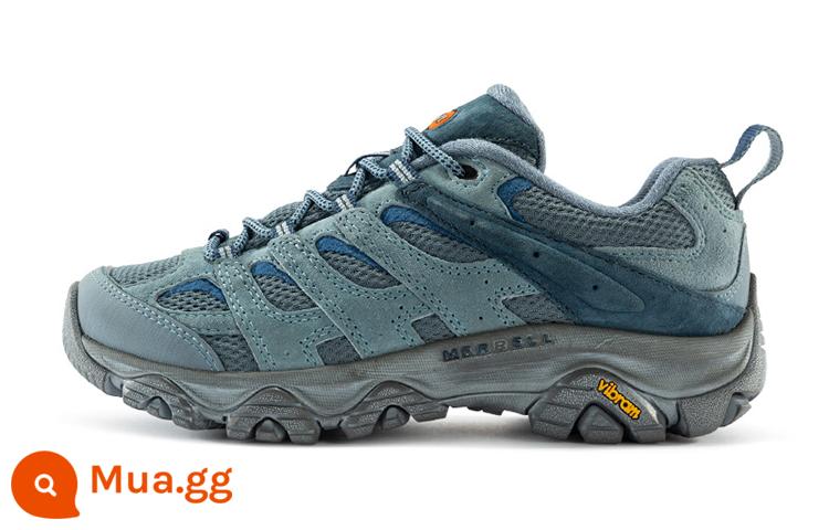 MERRELL Meile 2023 mùa xuân và mùa hè nam và nữ giày thể thao ngoài trời đi bộ đường dài MOAB3 giày đi bộ đường dài chống trượt chống mài mòn - J035878 xanh nhạt (nữ)