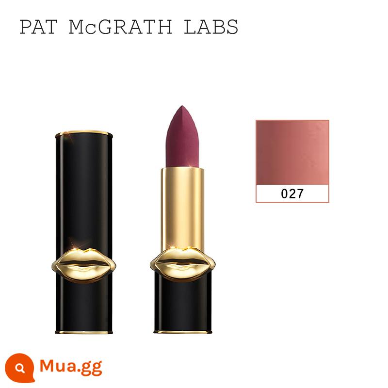 PAT MCGRATH LABS clarinet sương mù mềm mại không kéo khô làm trắng tăng cường son môi son môi 4g - 027 rượu vang đỏ