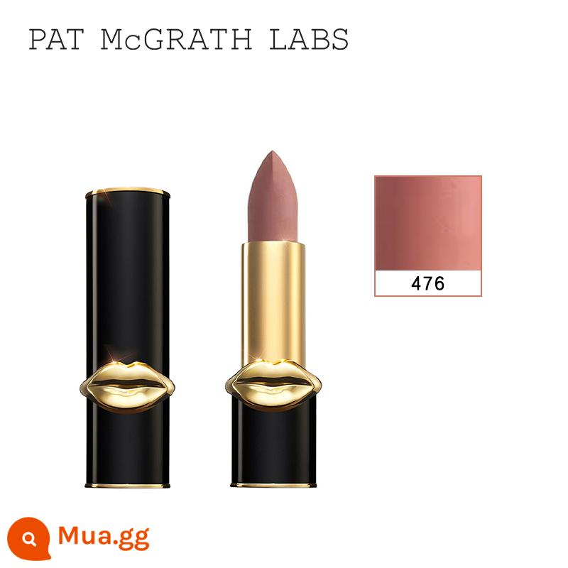 PAT MCGRATH LABS clarinet sương mù mềm mại không kéo khô làm trắng tăng cường son môi son môi 4g - 476 Trà sữa chiều