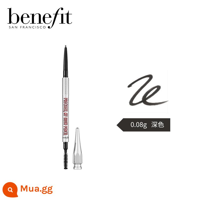 Benefit / Pei Lingfei Bút chì kẻ lông mày tự động được gia công tinh xảo dành cho nữ, màu sắc lâu trôi không dễ phai, màu sắc chính hãng dành cho người mới bắt đầu - 0,08g, 6 # màu tối