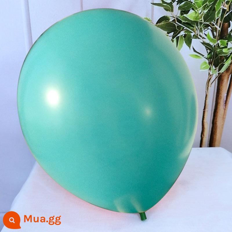 Đồ chơi trẻ em bong bóng chống cháy nổ dày 3,2 gram 12 inch trung tâm mua sắm mẫu giáo trang trí sự kiện đám cưới bố trí cảnh - Máy bơm không khí màu xanh Tiffany 3.2g 100