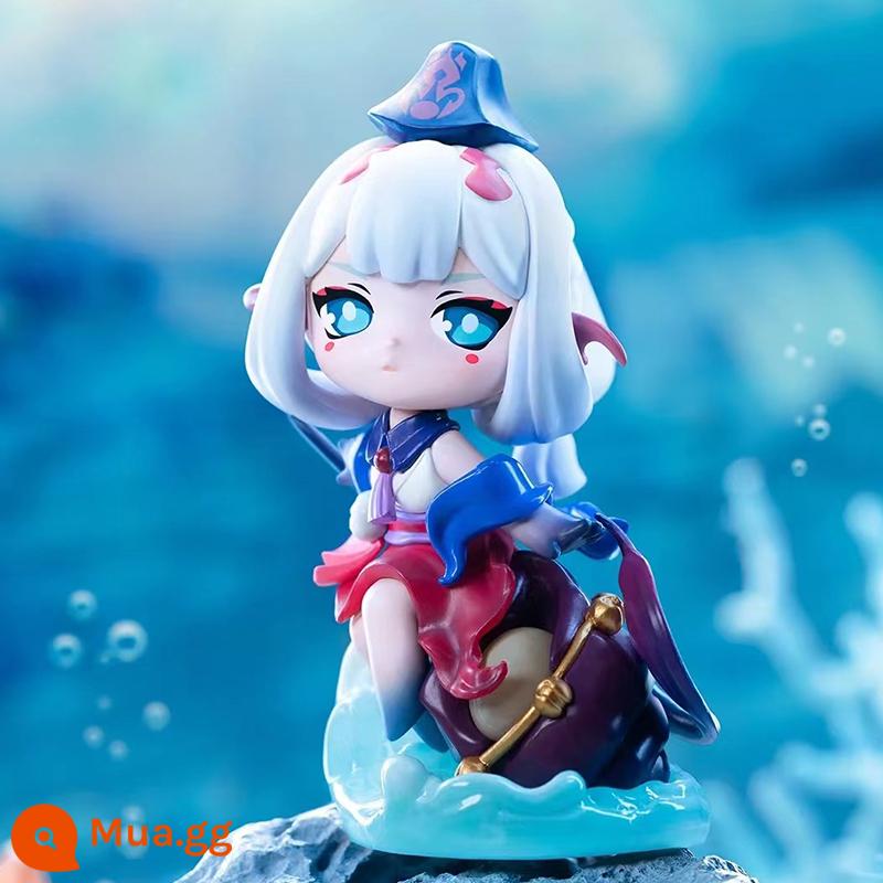 POPMART Bubble Mart Onmyoji Classic Shikigami Joint Blind Box Trendy Play Model Emperor Shitian Asura - [Qianji] Xác nhận