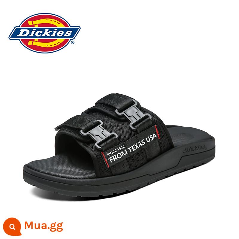 Dickies Nam Dép Đi Trong Nhà Mùa Hè Từ Dép Chống Trơn Trượt Giày Đi Biển Ngoài Trời Nhẹ Giày Xăng Đan Và Dép Đi Trong Nhà - đen