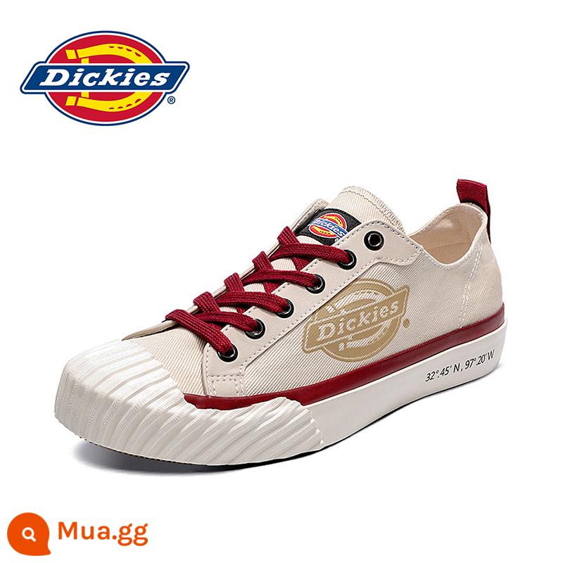 Dickies Canvas Giày nam 2022 Mùa đông Phiên bản Hàn Quốc Giày Versatile hợp thời trang đôi giày bình thường - Be