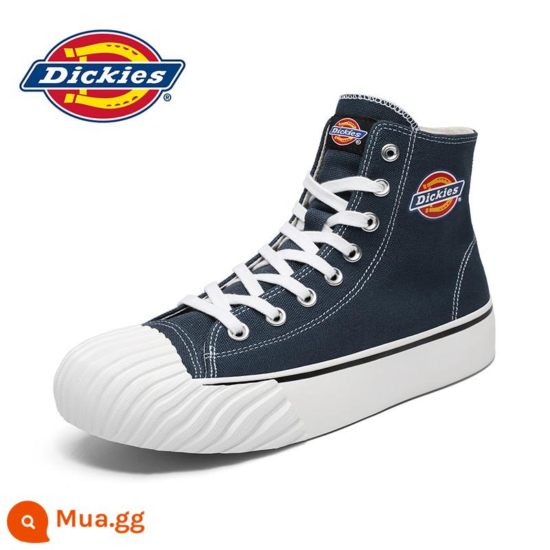 Dickies Giày Vải Nam Ống Cao Mùa Xuân 2023 Giày Nam Xu Hướng Tất Cả Trận Đấu Giày Vải Nam giày Thường - DKCNS1018 màu xanh