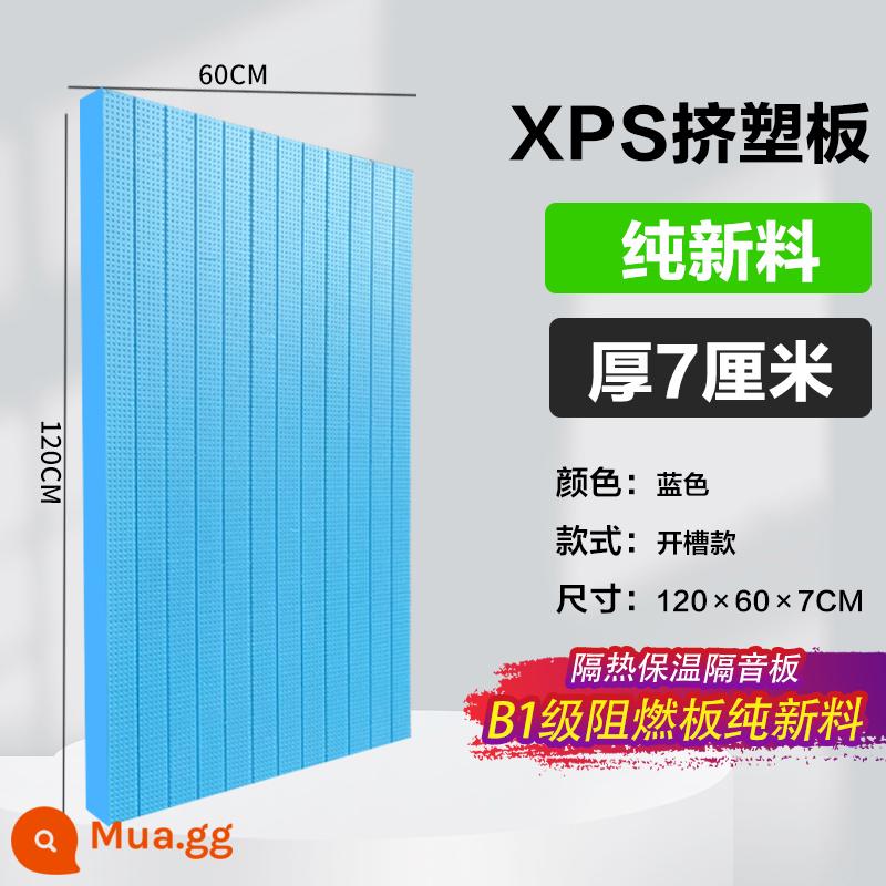 Tiêu chuẩn quốc gia XPS vắt bảng polystyrene B1 -Level FLAME NETARDANT BOODANT VÀ BOLD Tường Mái mật độ cao - Tấm ép đùn chống cháy loại B1 7cm [120*60]