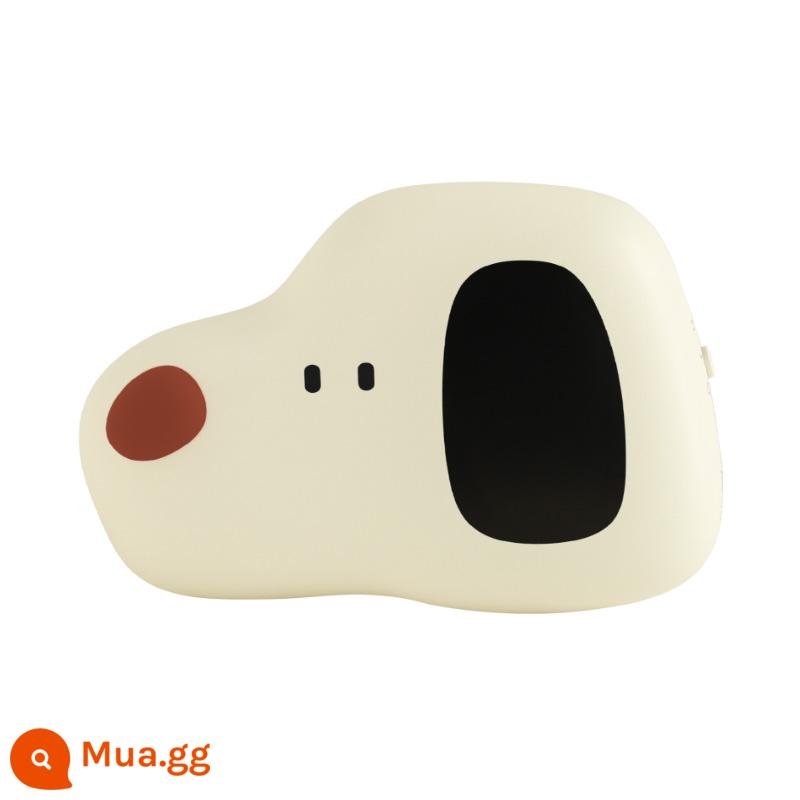 MUID Hot Dog Tay Novel Mini Bé Ấm Hơn Sạc Di Động 2 trong 1 Bụng Ấm Di Động Điện tay Mùa Đông - Phối màu đen [làm nóng nhanh 3 giây, tuổi thọ pin dài]