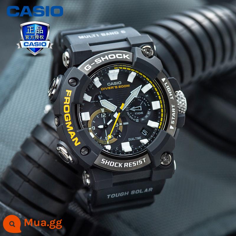 Đồng hồ CASIO Frogman Thế hệ thứ bảy Radio Bluetooth G-SHOCK Chính hãng Nam Ếch độc GWF-A1000 - GWF-A1000-1APR