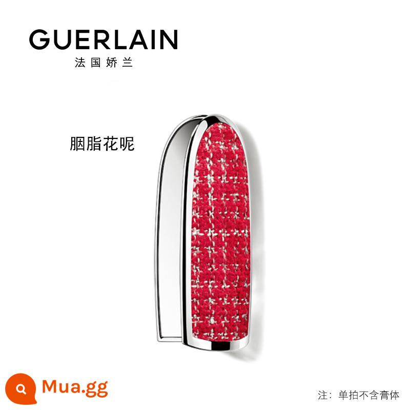 [Có hàng] Hộp đựng son môi đá quý Guerlain Zhen màu giới hạn gương son nhung độ nét cao - vải tuýt đỏ