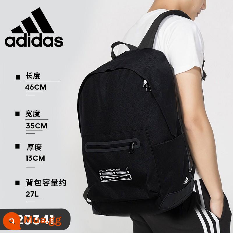 Balo adidas chính hãng Balo adidas dung tích lớn ba lô siêu nhẹ nữ học sinh cấp 3 cặp nam cấp 2 - [Loạt quà phúc lợi không có quà] H20341 màu đen đa năng