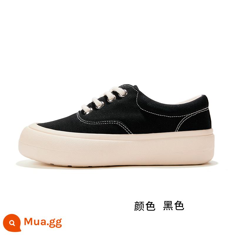 Feiyue/feiyue bánh mì giày vải giày nữ mùa xuân tất cả các trận đấu giản dị giày trắng hấp bun giày 548 - 548 màu đen