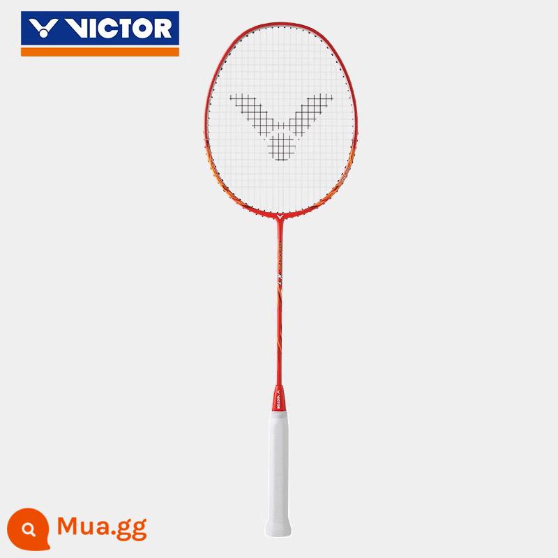 Vợt cầu lông VICTOR / Victor flagship store full carbon mới bắt đầu bền tấn công một phát TK-7 - D trong suốt màu đỏ 3U