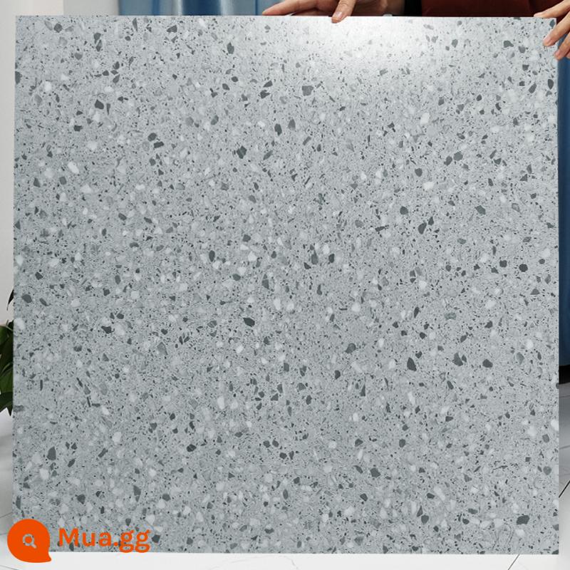 sàn nhựa pvc dán tự dính chịu mài mòn giả đá cẩm thạch terrazzo sàn da thương mại sàn dán cải tạo sàn - [Tàn thuốc lá] -86036 kiểu - tối thiểu 3 tờ [kích thước 80*80]