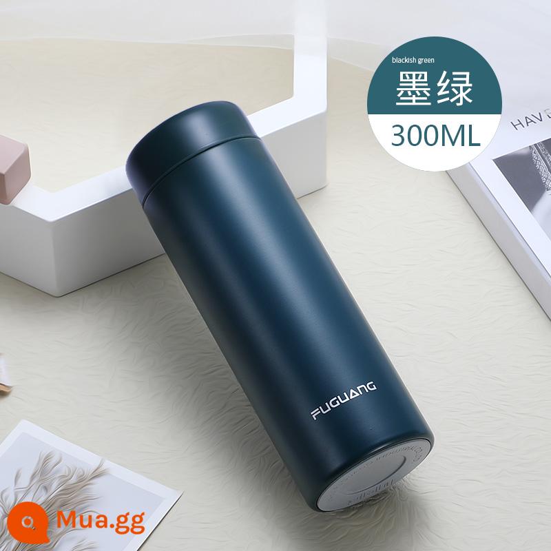 Fuguang Mini Cách Nhiệt Cốc Nữ Mùa Đông 316 Nam Di Động Nhỏ Gọn Bỏ Túi 200 Ml Mới Dung Tích Nhỏ Cốc Nước - Xanh đậm 300ml [Thép không gỉ 316]