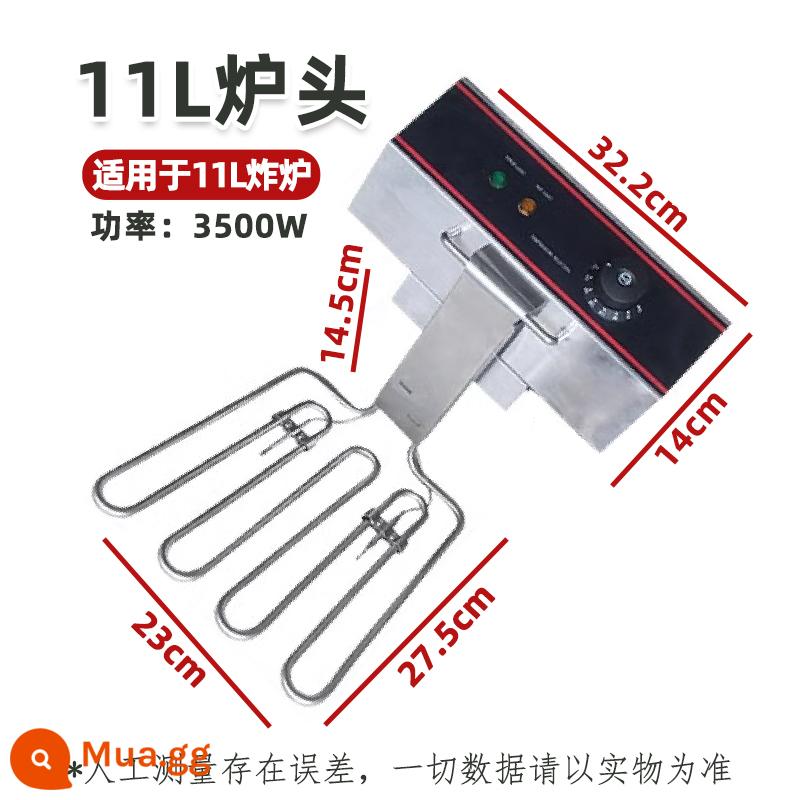 Just Electric Fryer Head Head EF-11L New Quảng Đông Biển EF81EF-903 Fryer Thương Mại Đầu Bếp Phụ Kiện Đầu Máy - Chỉ cần đầu đốt EF-11L