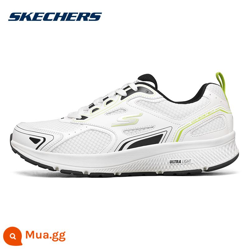 Skechers nam samurai giày samurai giày mùa thu và giày thể thao mùa đông cửa hàng hàng đầu cửa hàng chạy giày nam giày đen nam - 220034-WBLM