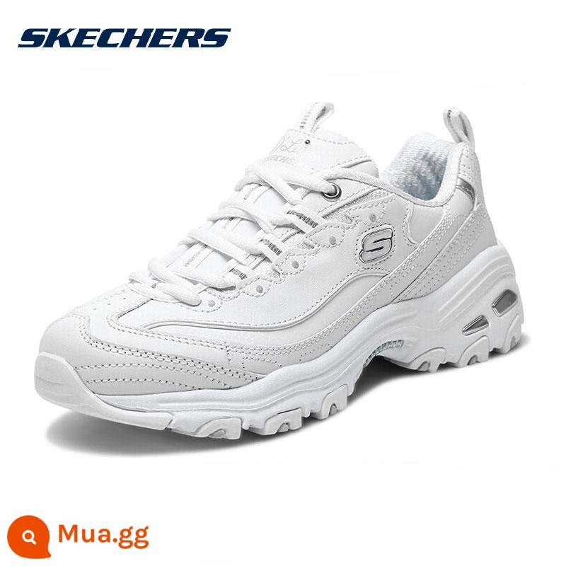 Giày Nữ SKECHERS Retro Bố Giày Mùa Đông 2023 Cổ Điển Mới Giày Gấu Trúc Đen Chiến Binh Giày Thể Thao Và Giải Trí Nữ - -WSL/trắng tinh/cỡ 37 trở lên, nên lấy cỡ nhỏ hơn một nửa