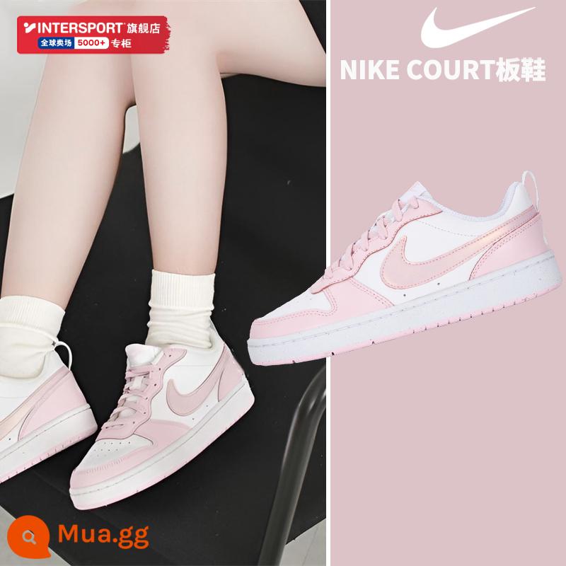 Giày thể thao Nike Nike nữ 2024 mùa xuân mới giày thể thao màu hồng COURT giày thể thao thông thường DV5456 - [SF miễn phí vận chuyển] DV5456-105/Phong cách hình ảnh chính/Hồng hoa anh đào/Bàn chân béo và bàn chân rộng Mua lớn hơn một nửa kích thước