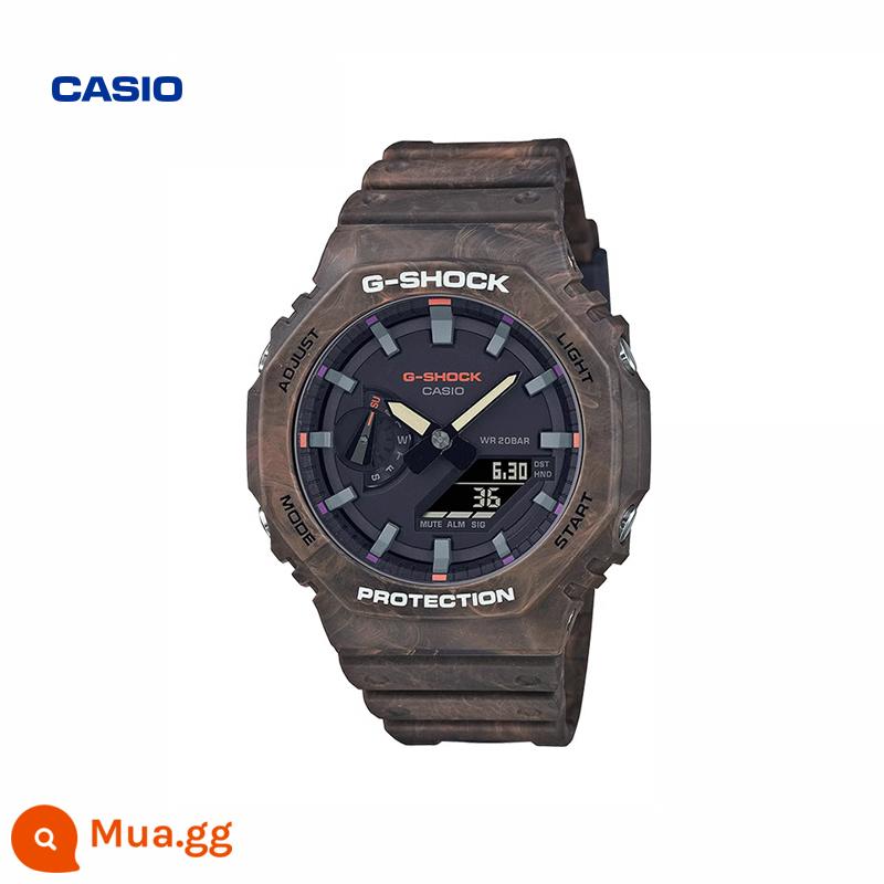 [Wang Hedi Same Style] Đồng hồ đeo tay điện tử Khu rừng bí ẩn GA-2100FR của CASIO dành cho nam và nữ - GA-2100FR-5ADR