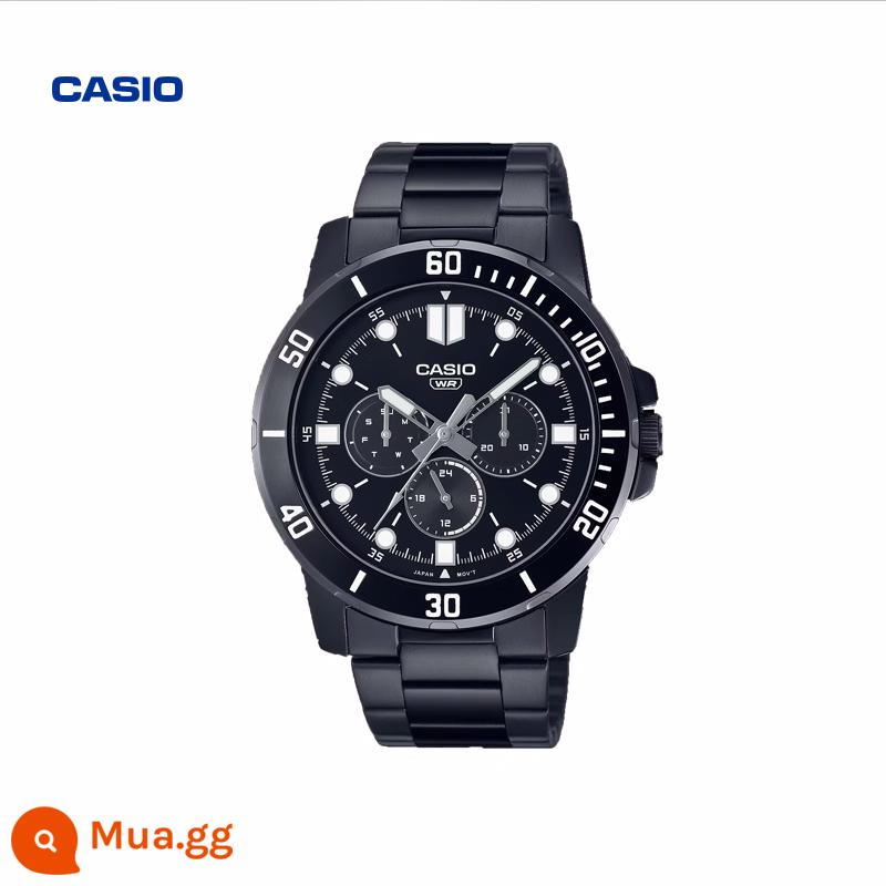 Cửa hàng Flagship của CASIO MTP-1384BUL Đồng hồ đeo tay nam thời trang công sở chống nước Trang web chính thức Hàng chính hãng - MTP-VD300B-1EUDF