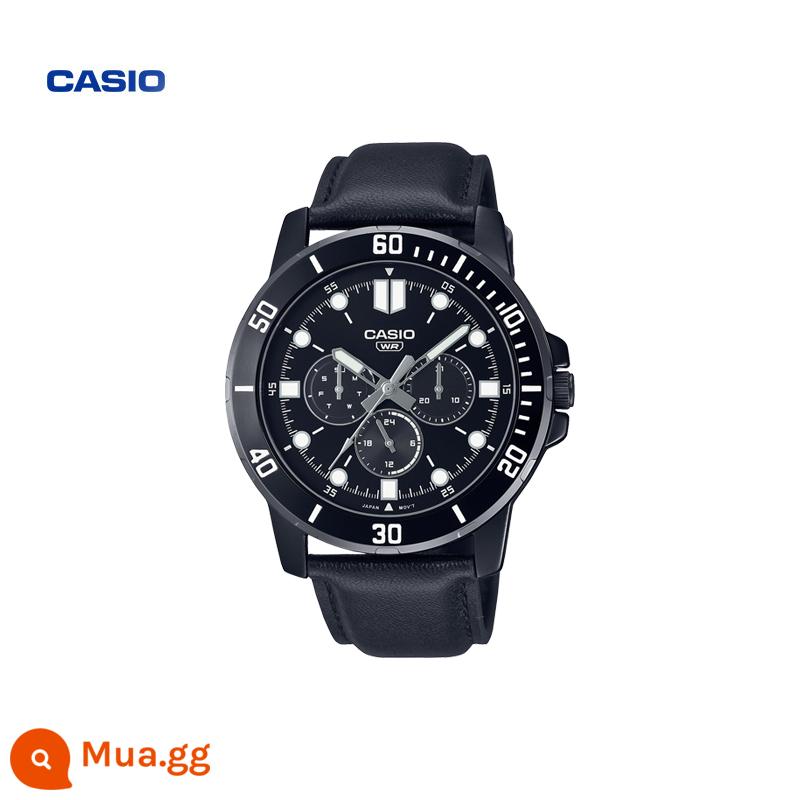 Cửa hàng Flagship của CASIO MTP-1384BUL Đồng hồ đeo tay nam thời trang công sở chống nước Trang web chính thức Hàng chính hãng - MTP-VD300BL-1EUDF