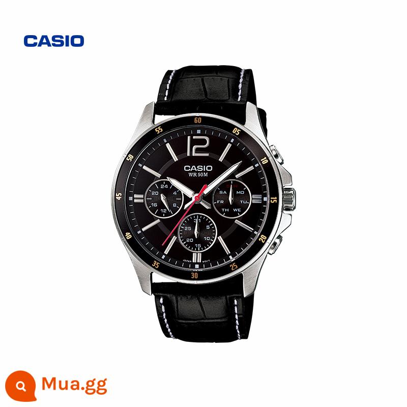 Cửa hàng hàng đầu của CASIO MTP-1375D đồng hồ thạch anh nam xu hướng thời trang chống nước thời trang thông thường Trang web chính thức chính thức chính hãng - MTP-1374L-1AVDF