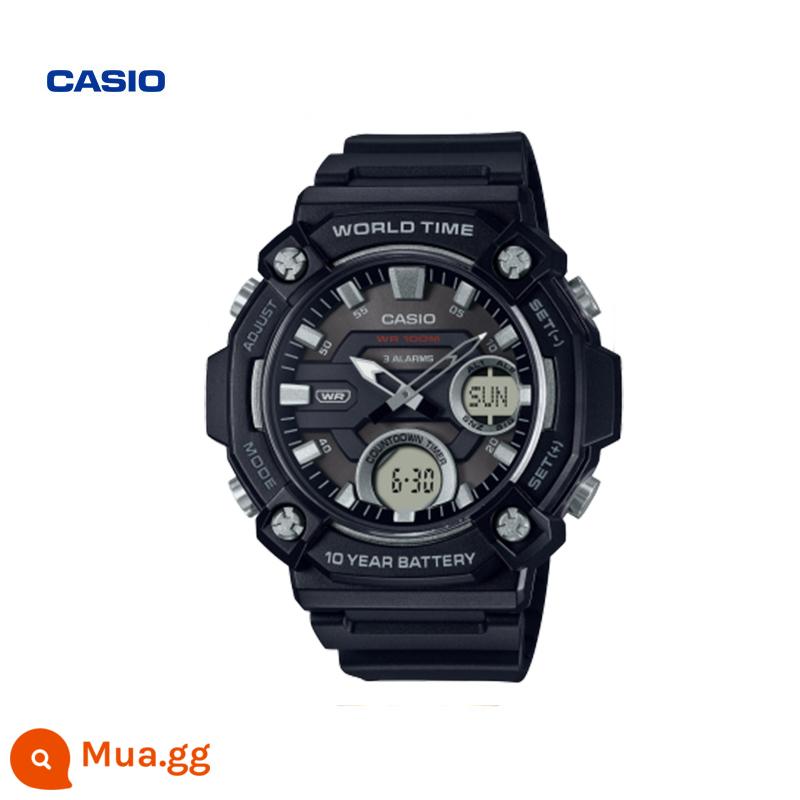 CASIO ở nước ngoài Cửa hàng Flagship AEQ-110 Đồng hồ đôi thể thao thông thường dành cho sinh viên Trang web chính thức của nam Chính hãng - AEQ-120W-1AVDF [Liên hệ bộ phận chăm sóc khách hàng để nhận 348 nhân dân tệ]