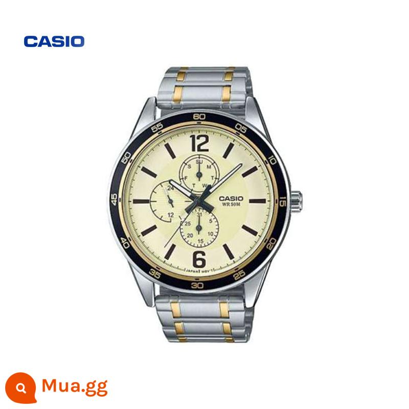 Cửa hàng hàng đầu của CASIO MTP-1375D đồng hồ thạch anh nam xu hướng thời trang chống nước thời trang thông thường Trang web chính thức chính thức chính hãng - MTP-E319SG-9BVDF