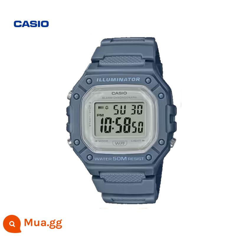 Trang web chính thức của CASIO cửa hàng hàng đầu ở nước ngoài thể thao chống thấm nước xu hướng thời trang cổ điển dành cho nam giới W-218H - W-218HC-2AVDF