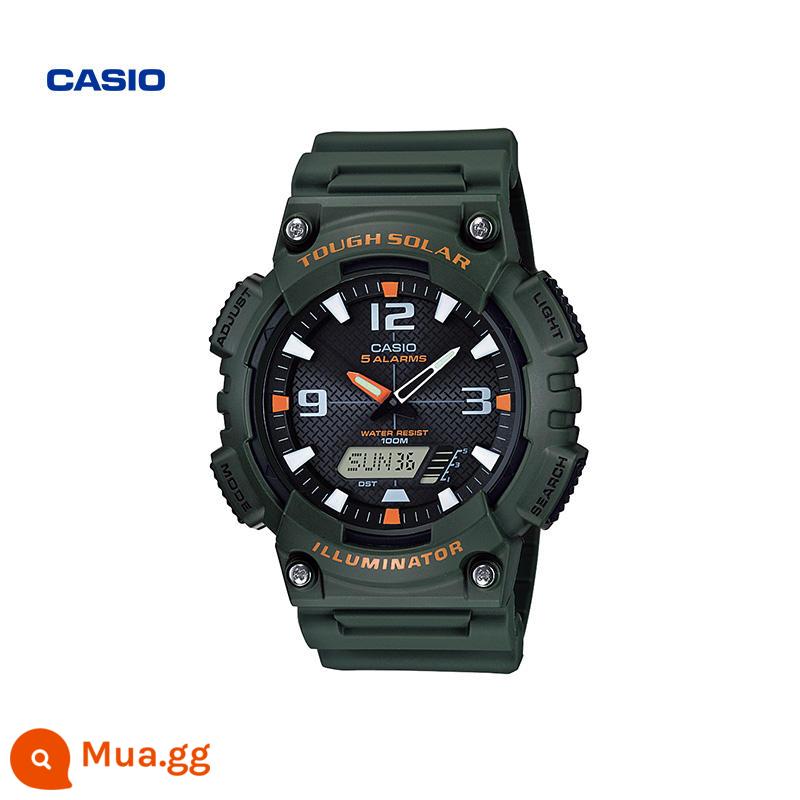 CASIO ở nước ngoài Cửa hàng Flagship AEQ-110 Đồng hồ đôi thể thao thông thường dành cho sinh viên Trang web chính thức của nam Chính hãng - AQ-S810W-3AVDF [Bán có giới hạn]