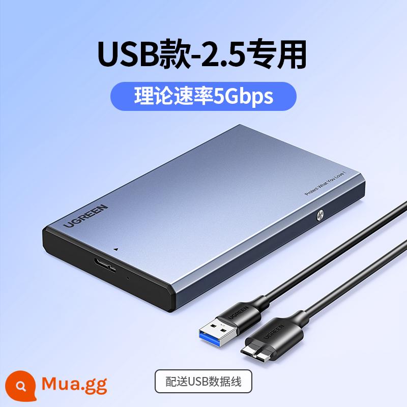 Hộp đĩa cứng di động Green Union 2,5 inch bên ngoài máy tính để bàn bên ngoài type-c3.1usb đọc trạng thái rắn - Model vỏ nhôm [chỉ 2,5 inch] có thể tháo rời 90617