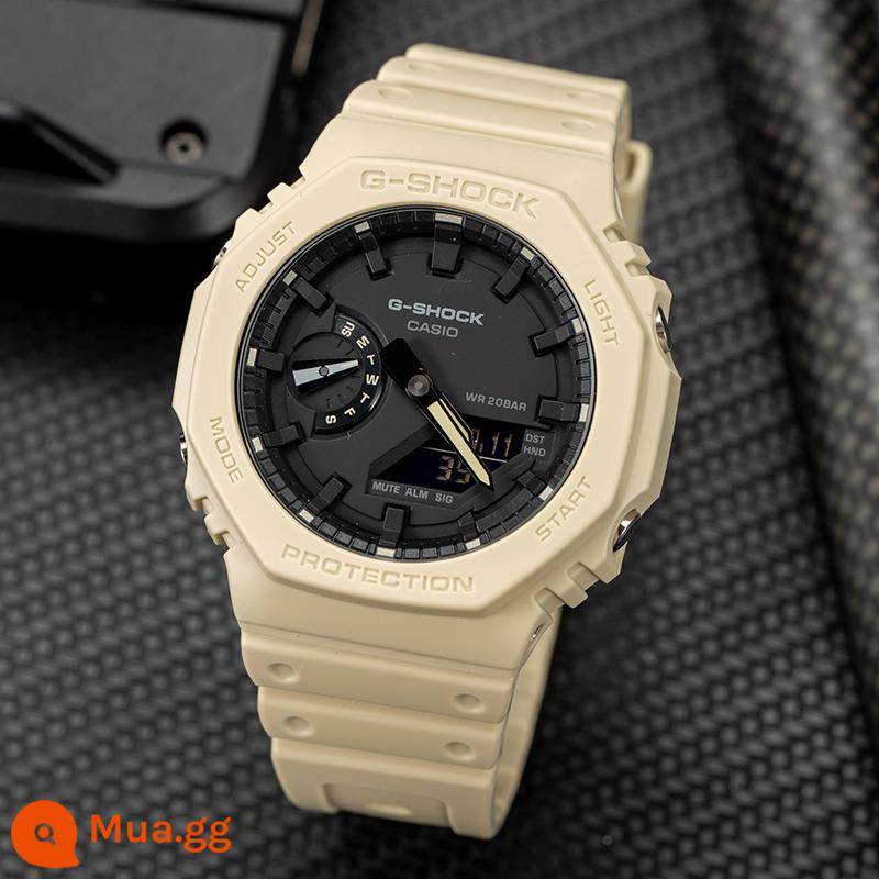 Đồng hồ CASIO nam G-SHOCK hình bát giác trang trại gỗ sồi APcasio đồng hồ điện tử thể thao GA2100-1A/4A - GA-2100-5A