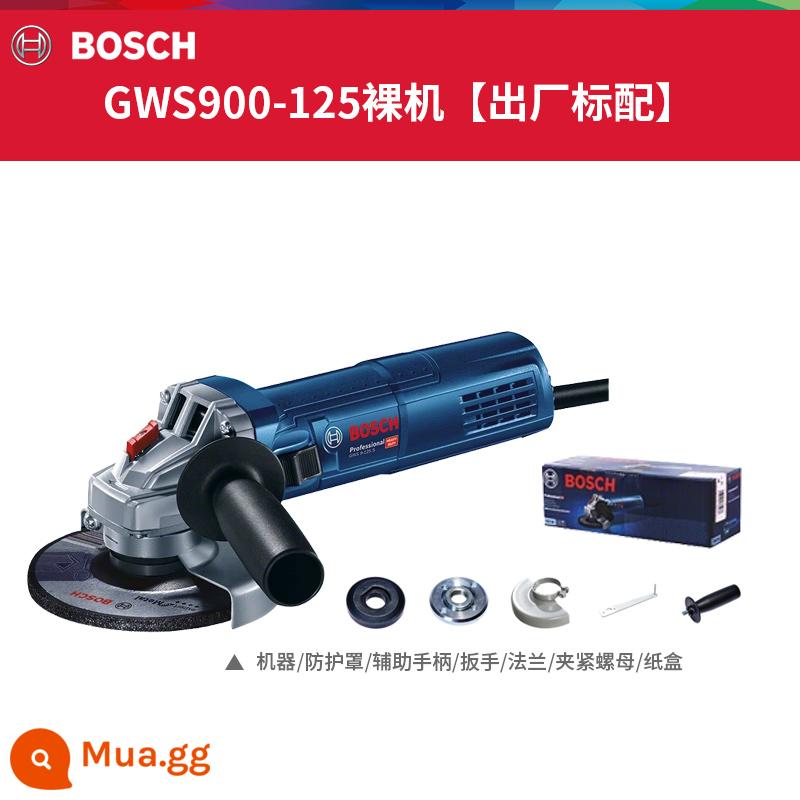 Máy mài góc Bosch GWS700 máy mài góc cầm tay mài cắt máy mài điện gia dụng máy mài và đánh bóng cầm tay - Model công nghiệp GWS900-125 (900w) cấu hình tiêu chuẩn gốc