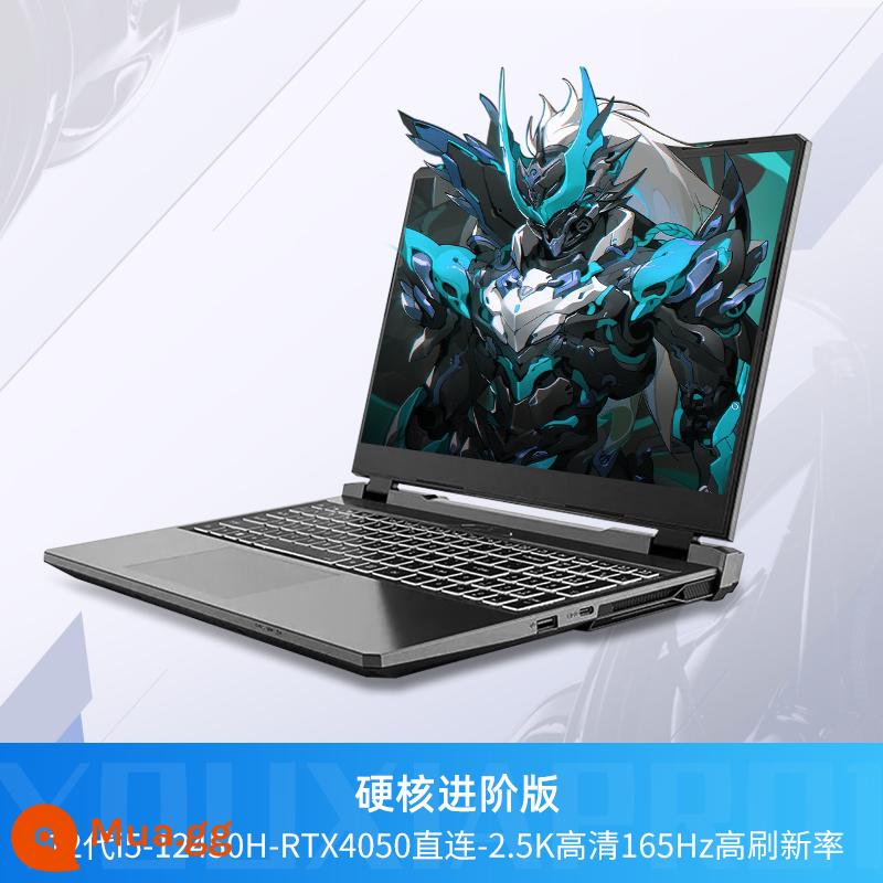 [Mới vào năm 2022] Sách trò chơi Intel Core i7 thế hệ thứ 11 RTX3060/RTX3070 máy tính xách tay hàng đầu dành cho sinh viên sách trò chơi thể thao điện tử cao cấp 16 inch - [Phiên bản nâng cao Hardcore] Kết nối trực tiếp i5-12450H-RTX4050 thế hệ thứ 12-15,6 inch-144Hz