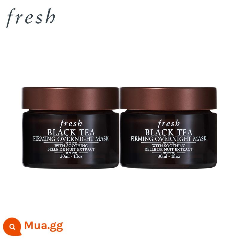 [Mua ngay] Mặt nạ ngủ trà đen tươi làm săn chắc da và hộp nhựa Smudge-on Black Can - 60ml