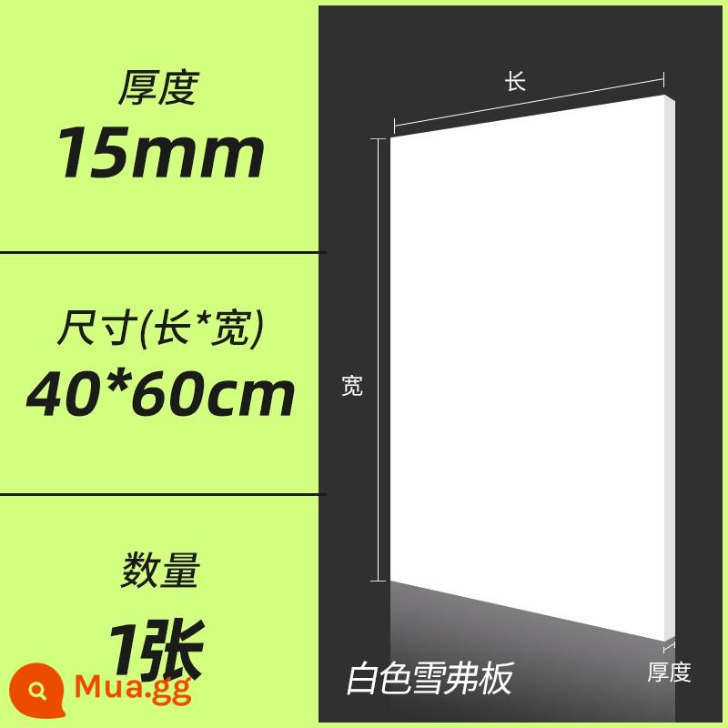 Hướng dẫn sử dụng bảng PVC vật liệu làm mô hình tự làm toàn bộ bảng xốp mật độ cao màu đen và trắng Chevron tùy chỉnh cắt bảng - Trắng 1,5*40*60cm (1 cái)