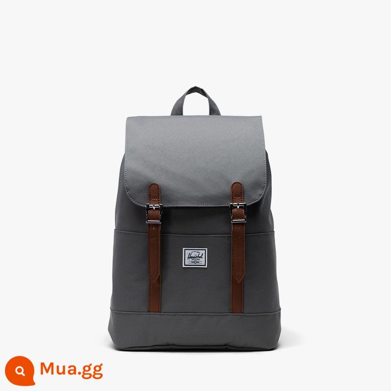 Túi đeo ba lô thông thường Herschel Hexing Retreat15L cho nữ - Laptop 13 inch màu xám đá