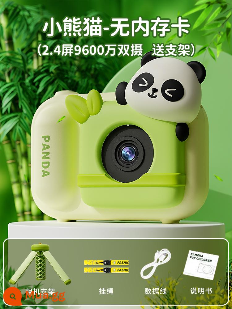 Đồ chơi máy ảnh trẻ em thỏ Mimi có thể chụp ảnh và in ảnh kỹ thuật số bé trai và bé gái Polaroid 61 quà tặng - Panda [loại đứng] / màn hình cực nét / pin lớn / Camera kép trước sau 9600w [mang theo thẻ riêng, máy ảnh chụp được 50 ảnh]