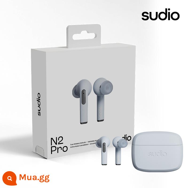 SUDIO N2pro Chủ Động Khử Tiếng Ồn Tai Nghe Bluetooth Không Dây Thật Tai Nghe In-Ear Chất Lượng Apple Android Universal Tai Nghe - Khử tiếng ồn chủ động N2pro màu xanh Bắc Cực