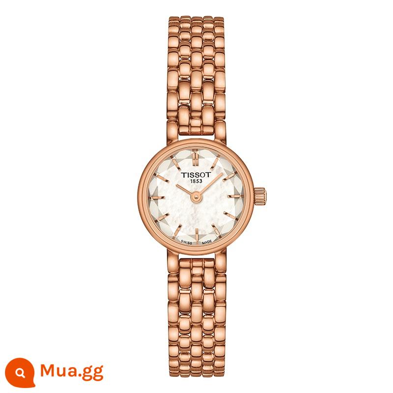 [Dòng được đề xuất của Luo Yunxi] Đồng hồ nữ Tissot Tissot chính thức Little Cute Love Quartz - Hoa hồng vàng