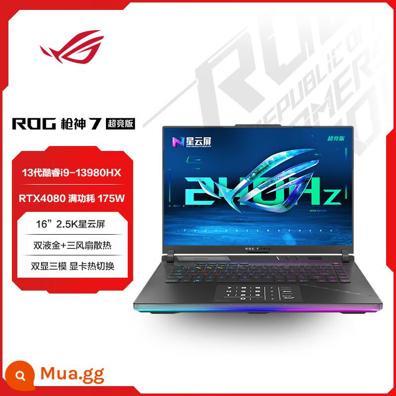 ROG Player Country Gunslinger 7 Gunslinger 7Plus Phiên bản siêu cạnh tranh Máy tính xách tay chơi game hàng đầu Core i9 mới - Gunslinger 7 Super Competition Edition/i9-13980HX/RTX4080/16 inch