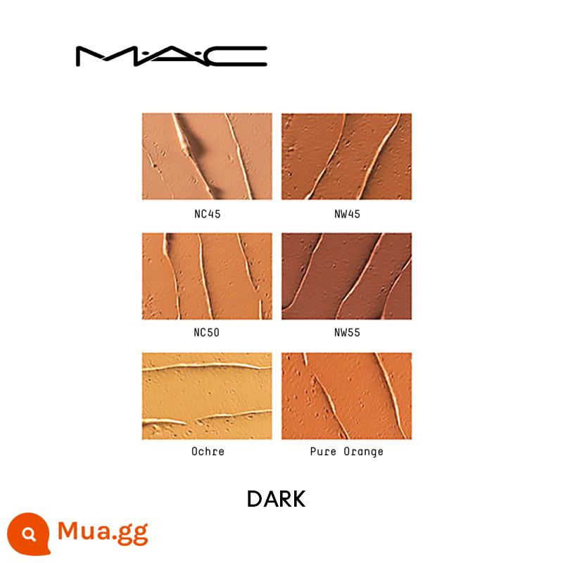 [Lịch sự phát sóng trực tiếp] MAC / Charm có thể tùy chỉnh bộ trang điểm đa năng bảng che khuyết điểm sáu màu để che các vết mụn và vết thâm ẩn - TỐI TĂM