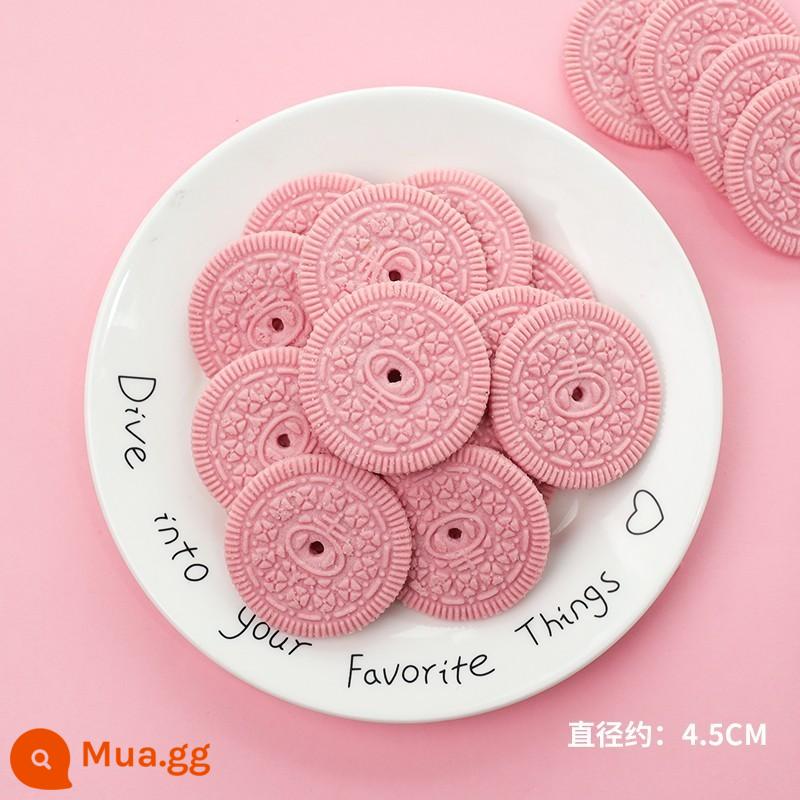 38 ngày phụ nữ trang trí bánh cupcake cắm thẻ đường cong nến bánh quy tình yêu 38 thiệp lễ hội nữ thần - Bánh quy lớn màu hồng 220g