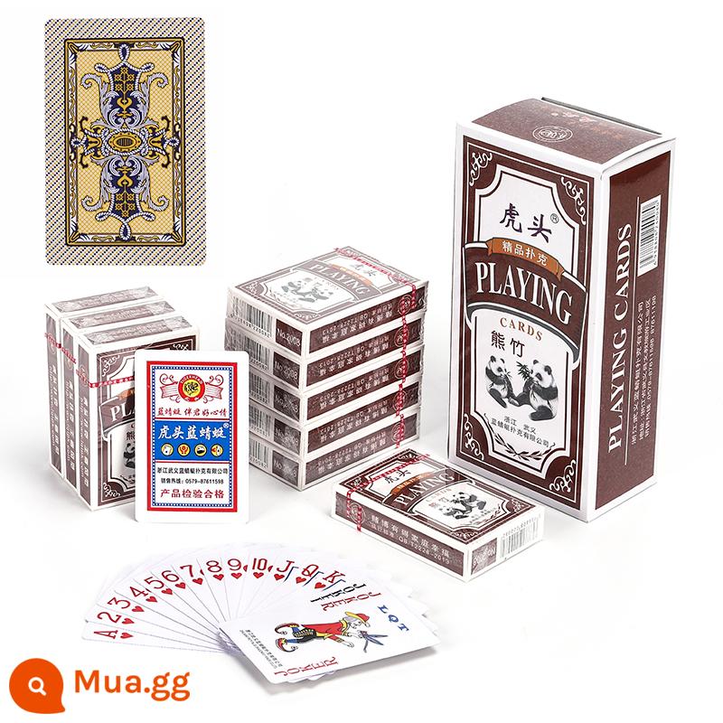 Xi full box 100 đôi đúng giờ 8845 anh em câu cá Xinsheng big poker phòng cờ bài cứng và dày - Đầu hổ 2008/100 đôi (chất lượng và cứng)